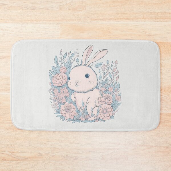 Item preview, Pink Bunny Cottontail Charm designed and sold by pigipeach.