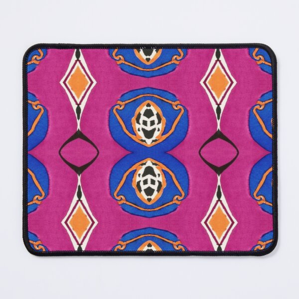 Item preview, retro Iznik and Suzani Style Pink seamless pattern, Iznik and Suzani Style vibrant colour designed and sold by MarjanShop.