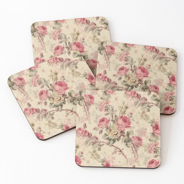 Aperçu de l'œuvre imprimé floral de roses vintage créée et vendue par zedvonzee.