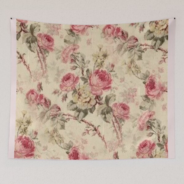 Item preview, vintage roses floral print designed and sold by zedvonzee.
