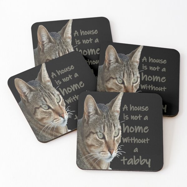 Item preview, A House Is Not A Home Without A Tabby Cat designed and sold by taiche.