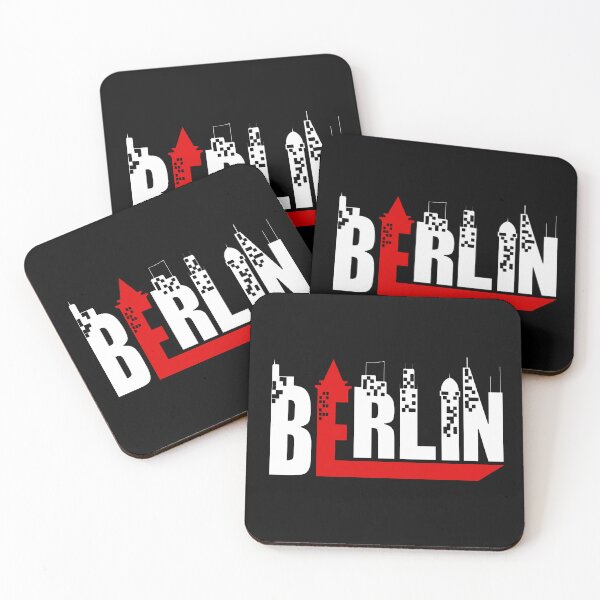 Item preview, Berlin City in red / black Germany designed and sold by MaveArts.