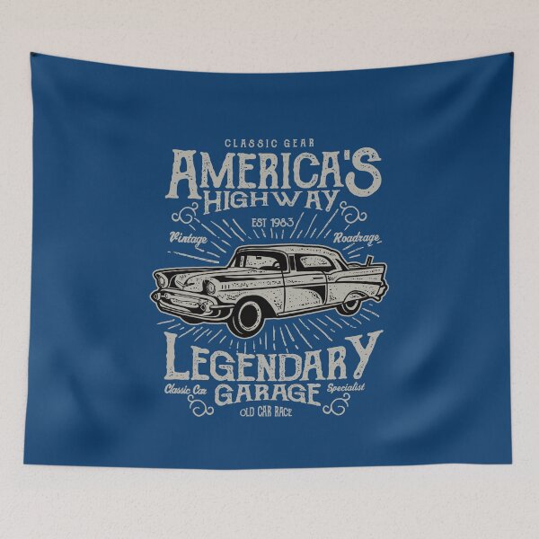 Item preview, Classic Gear - Americas Highway - Legendary Garage designed and sold by flipper42.