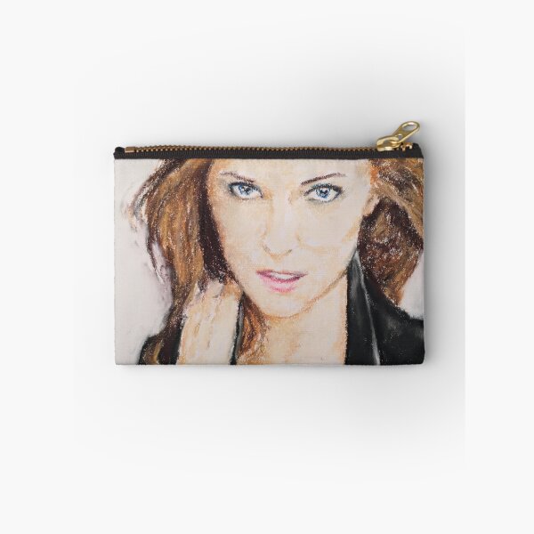 Artikelvorschau, Anna Kendrick, Pastellporträt, von James Patrick entworfen und verkauft von James Patrick.