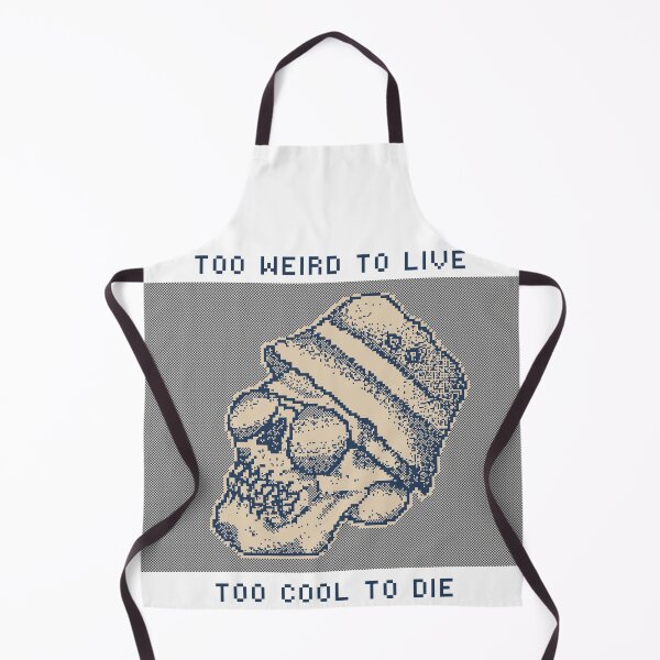 Item preview, Too Weird To Live, Too Cool To Die - Cute 1 bit pixel art designed and sold by pxlboy.