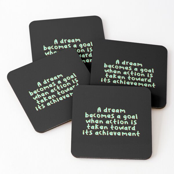 Item preview, A dream becomes a goal when action is tak­en toward its achieve­ment, Funny Cool Best color art designed and sold by artdragongift 15.