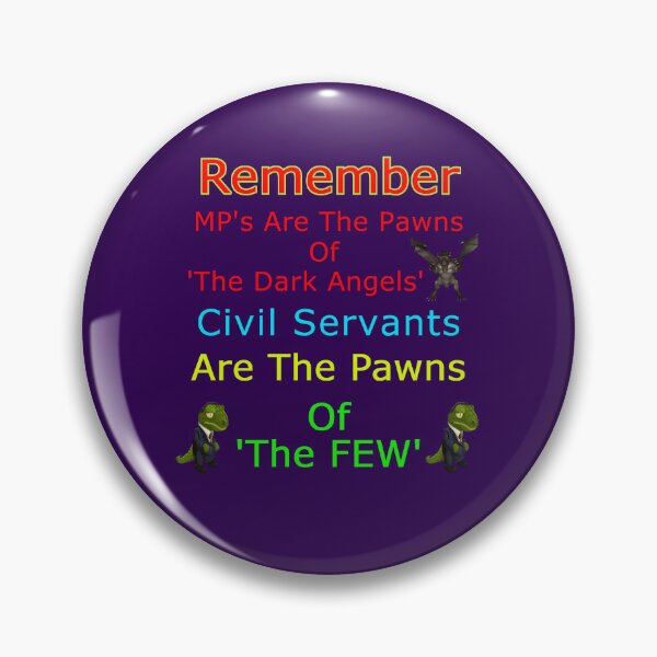 Item preview, MPs Are The Pawns Of The Dark Angels designed and sold by alien almanac.