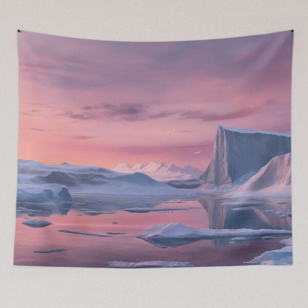Item preview, Arctic Landscape at Dawn designed and sold by TPhanDesign.