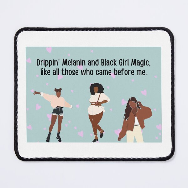 Item preview, Drippin' Melanin and Black Girl Magic  designed and sold by makuahinepapery.