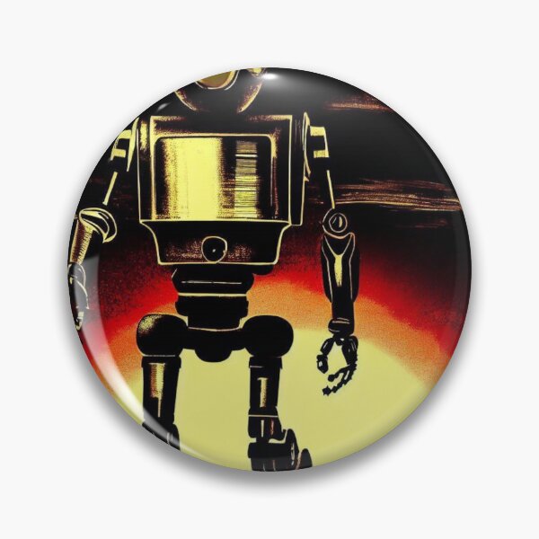 Item preview, Robot sunset art designed and sold by MantasDesign17.
