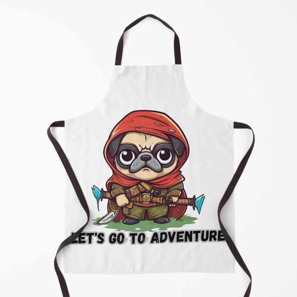 Item preview, Adventurous Pug Kawaii - RPG Traveler's Cosplay designed and sold by Adam Arts.