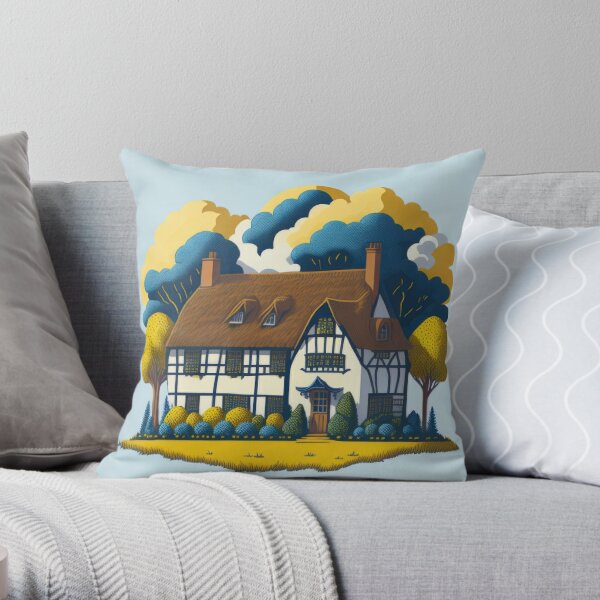 Large Throw Pillows – English Country Home