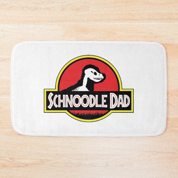 Item preview, (For Bright Background) Jurassic Schnoodle Dad designed and sold by More Cute Dogs.