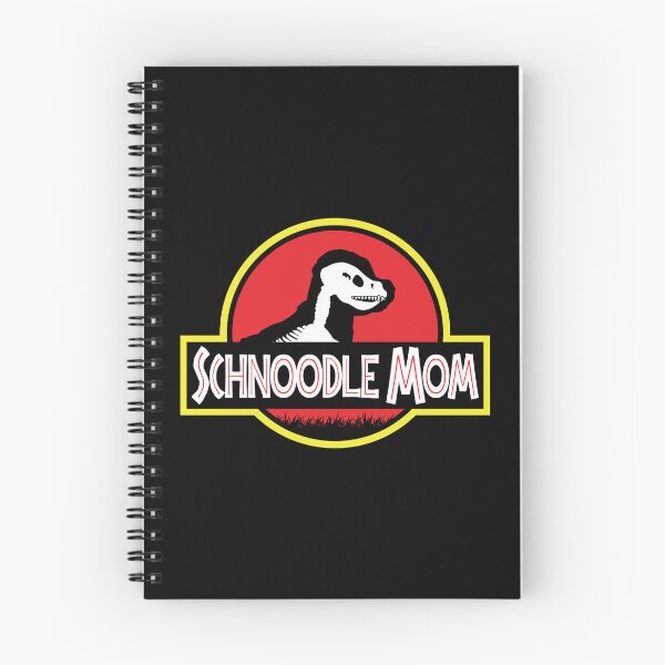 Item preview, (For Dark Background) Jurassic Schnoodle Mom designed and sold by More Cute Dogs.