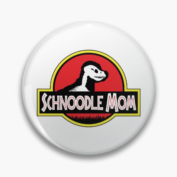 Item preview, (For Bright Background) Jurassic Schnoodle Mom designed and sold by More Cute Dogs.