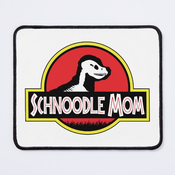 Item preview, (For Bright Background) Jurassic Schnoodle Mom designed and sold by More Cute Dogs.