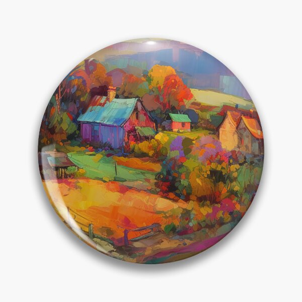 Item preview, Countryside at sunset designed and sold by Art by Lilia.