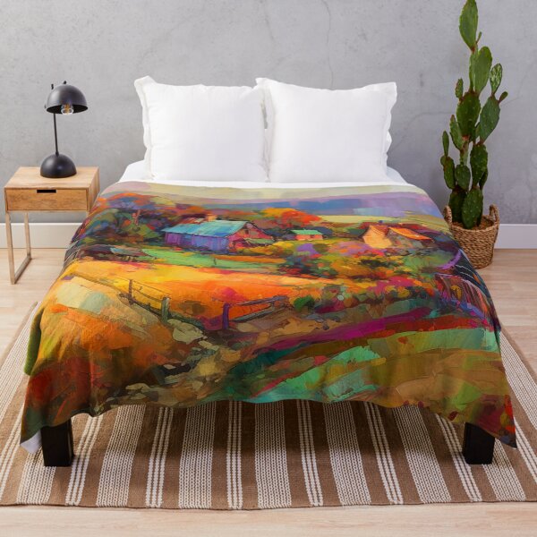 Item preview, Countryside at sunset designed and sold by Art by Lilia.