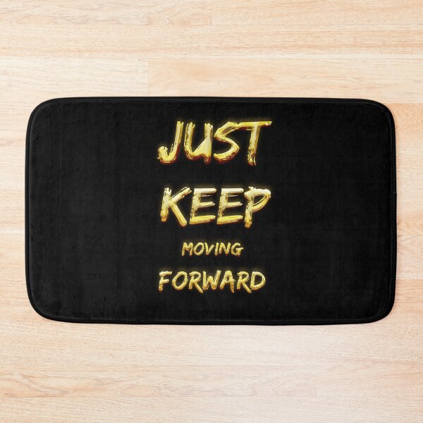 Item preview, Golden Motivation: Just Keep Moving Forward T-Shirt designed and sold by KARTICK DUTTA.