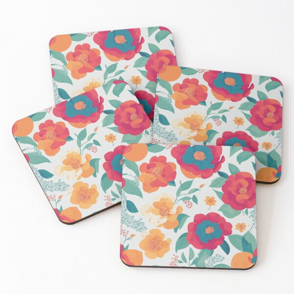 Item preview, Abstract Flowers Art Seamless Patterns designed and sold by GloriousChoice.