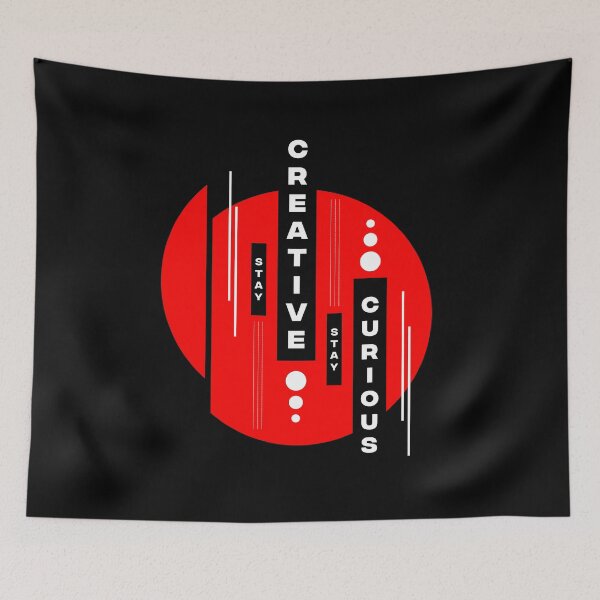 Item preview, Stay Creative, Stay Curious, Essential T-Shirt. designed and sold by Mahesh95singh.