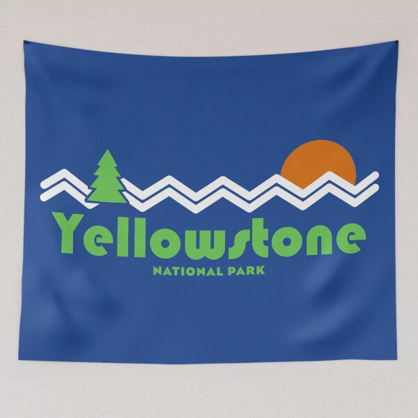 Item preview, Yellowstone National Park Retro designed and sold by Esskay Designs.