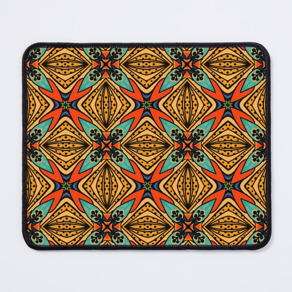 Item preview, Native African stripes and bright orange. designed and sold by MikoMiko-kokoro.