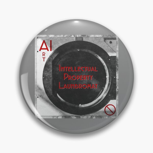 Item preview, AI Art Intellectual Property Laundromat designed and sold by WesternExposure.