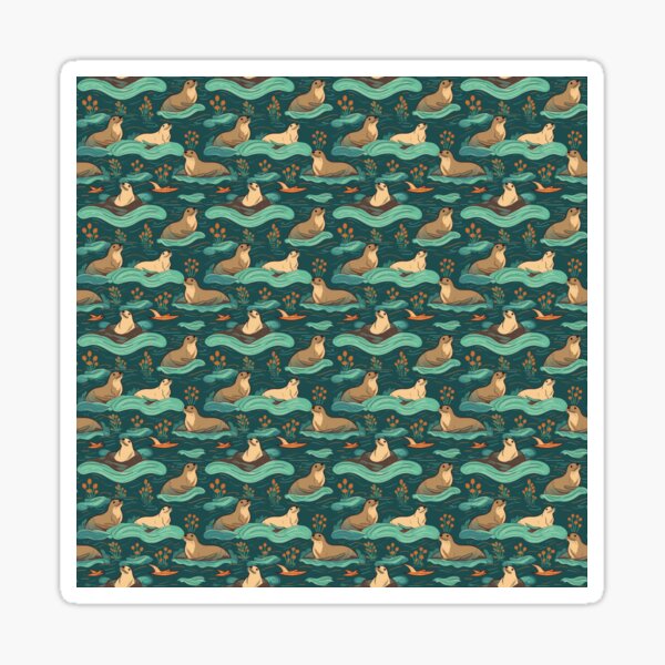 Item preview, Sea lions big and small designed and sold by PadedoDesigns.