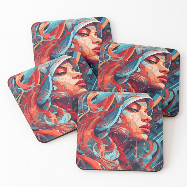 Item preview, Colorful girl designed and sold by Monkey-Bar.