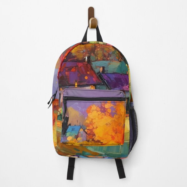 Item preview, Countryside village at sunset 1 designed and sold by Art by Lilia.