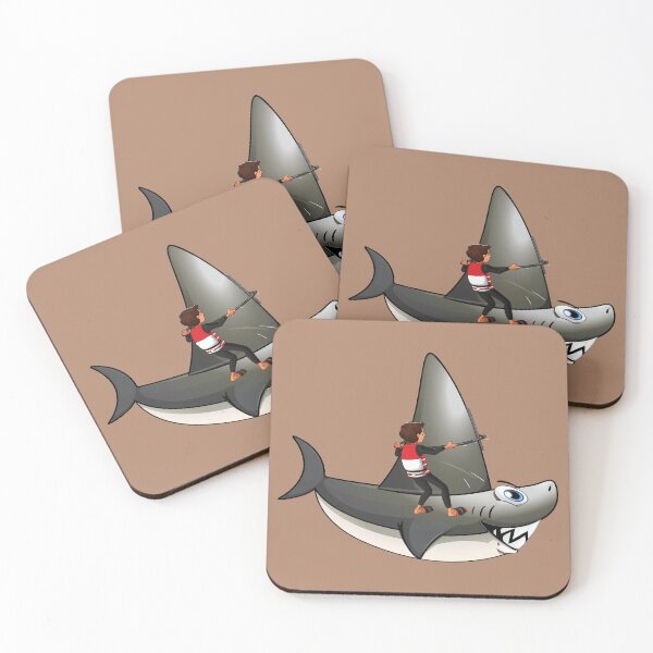 Item preview, Shark wind surfing  designed and sold by Donutlovers.