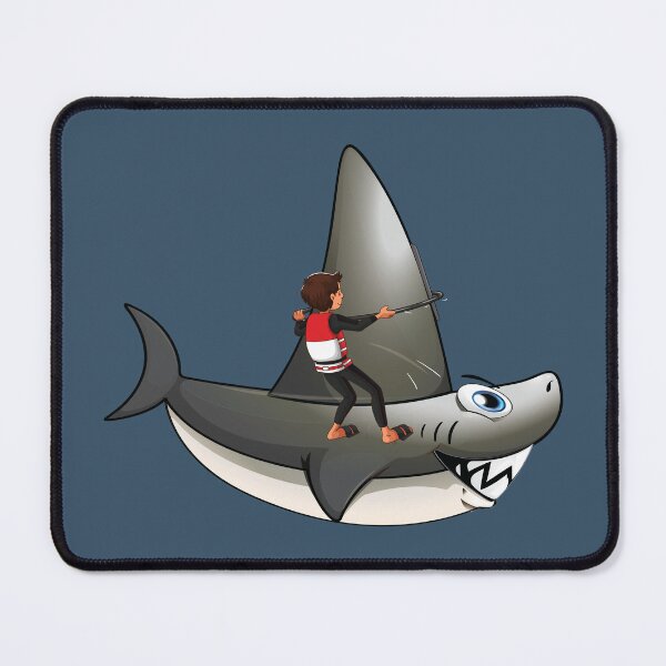 Item preview, Shark wind surfing  designed and sold by Donutlovers.
