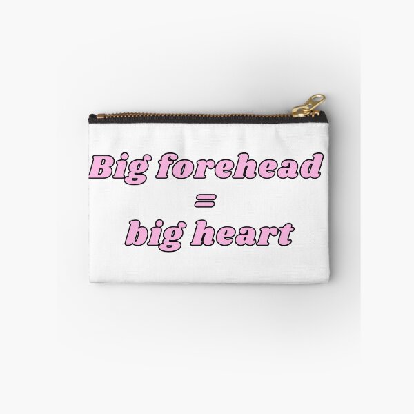 Item preview, big forehead = big heart designed and sold by materialgwerll.