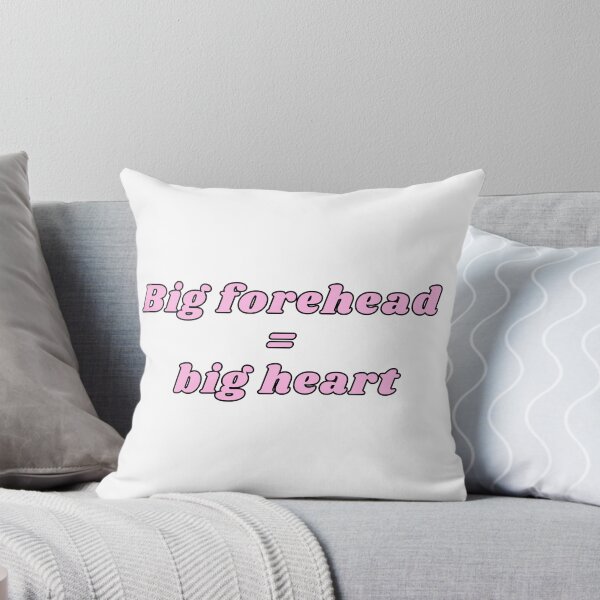 Item preview, big forehead = big heart designed and sold by materialgwerll.