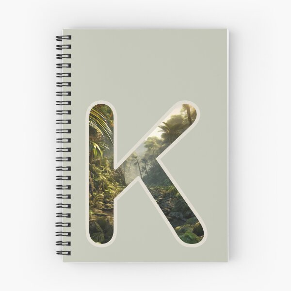 Item preview, letter K designed and sold by CreativeJunglee.