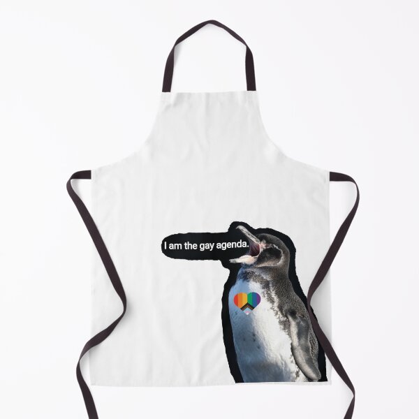 Artikelvorschau, Galapagos Penguin screams I am the gay agenda entworfen und verkauft von SBPenguins.