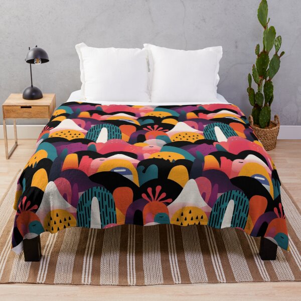 Item preview, Abstract animated mountain cliffs designed and sold by ArtByDominique.