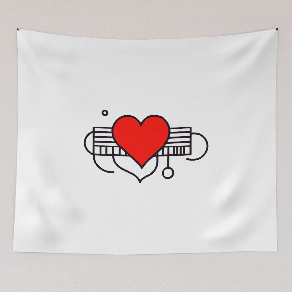 Item preview, The Keys to Heart: Embracing the Romance of Piano designed and sold by Artwyz.