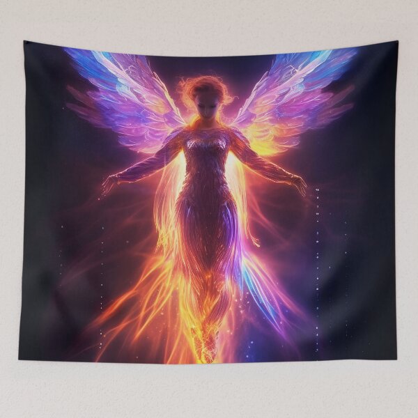 Item preview, Angel glowing beings 1 designed and sold by Art by Lilia.