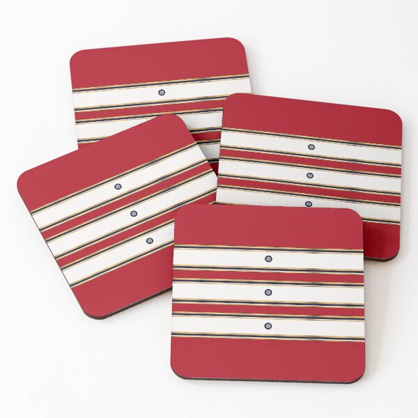 Item preview, Elegant Stripes on Blazing Red designed and sold by ImperialLily.