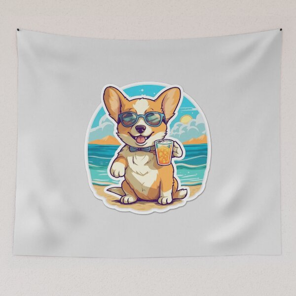 Item preview, Chilling Corgi designed and sold by Dog Lover.