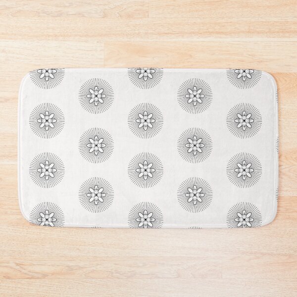 Item preview, Simple Abstact Flower Symbol and Icon Vector Art designed and sold by Viability Creative.