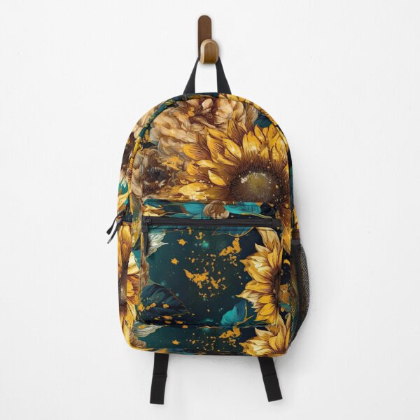 Item preview, Van Gogh Inspired Floral Bliss: Golden Sunflower Pattern designed and sold by Retroshore.