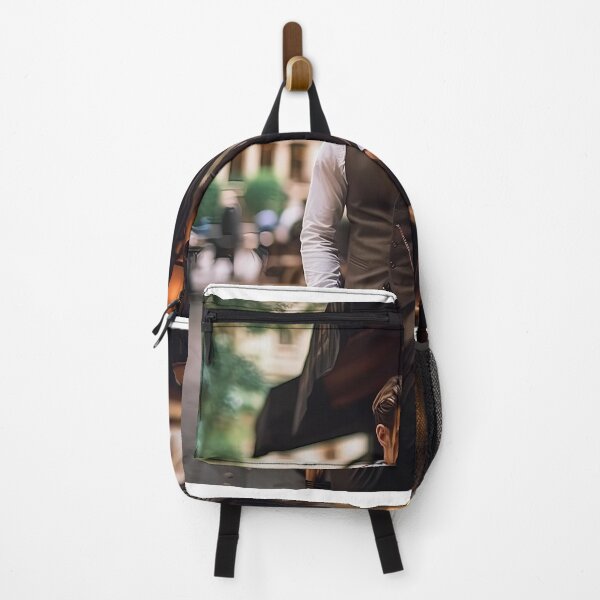 Item preview, A handsome French man in a Parisian street cafe designed and sold by AxelrodCN.