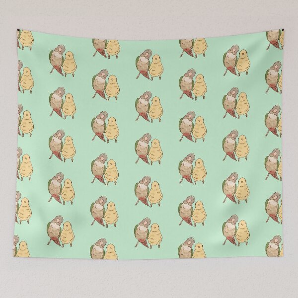 Item preview, Conure and chick bffs! designed and sold by Pika-shop.