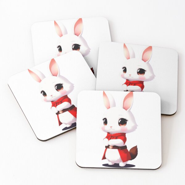 Item preview, Cute anime style bunny character designed and sold by Harmonysens.