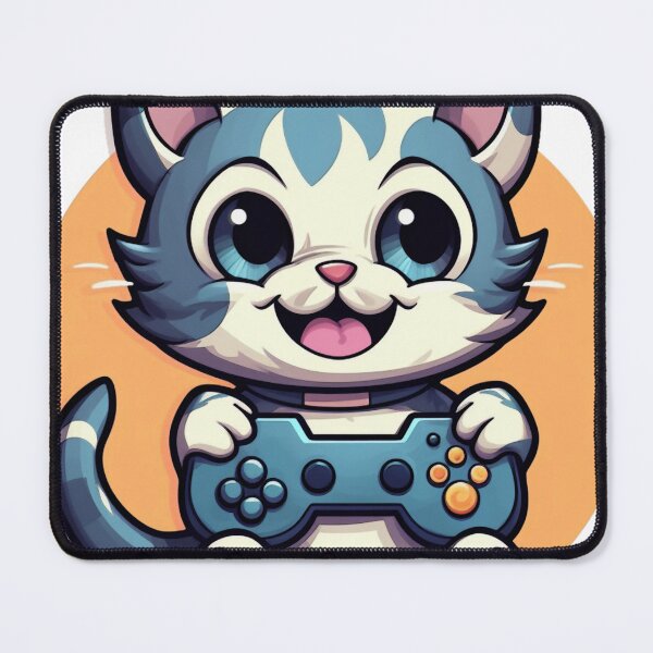 Item preview, Cat with joypad designed and sold by Wojciech Wolan.