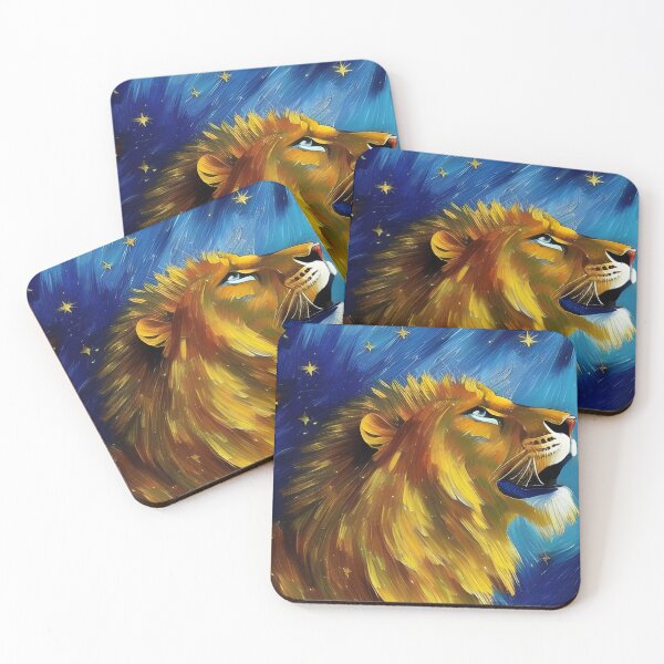 Item preview, Star Lion, empaste, Ai Generated Art designed and sold by ACC .