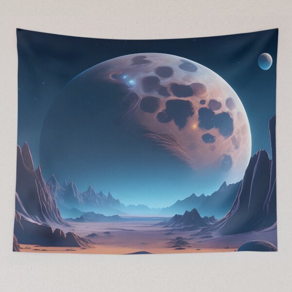 Item preview, The Lunar Landscape designed and sold by imabbasanwar.
